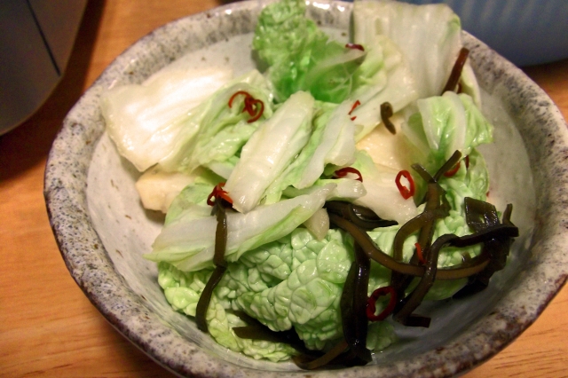 白菜の漬物☆簡単に作れてしまうのにおいしいレシピと言えば？